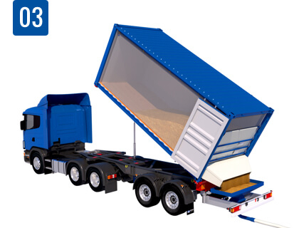 L&Ouml;SUNG F&Uuml;R TROCKENE SCH&Uuml;TTGUTLOGISTIK